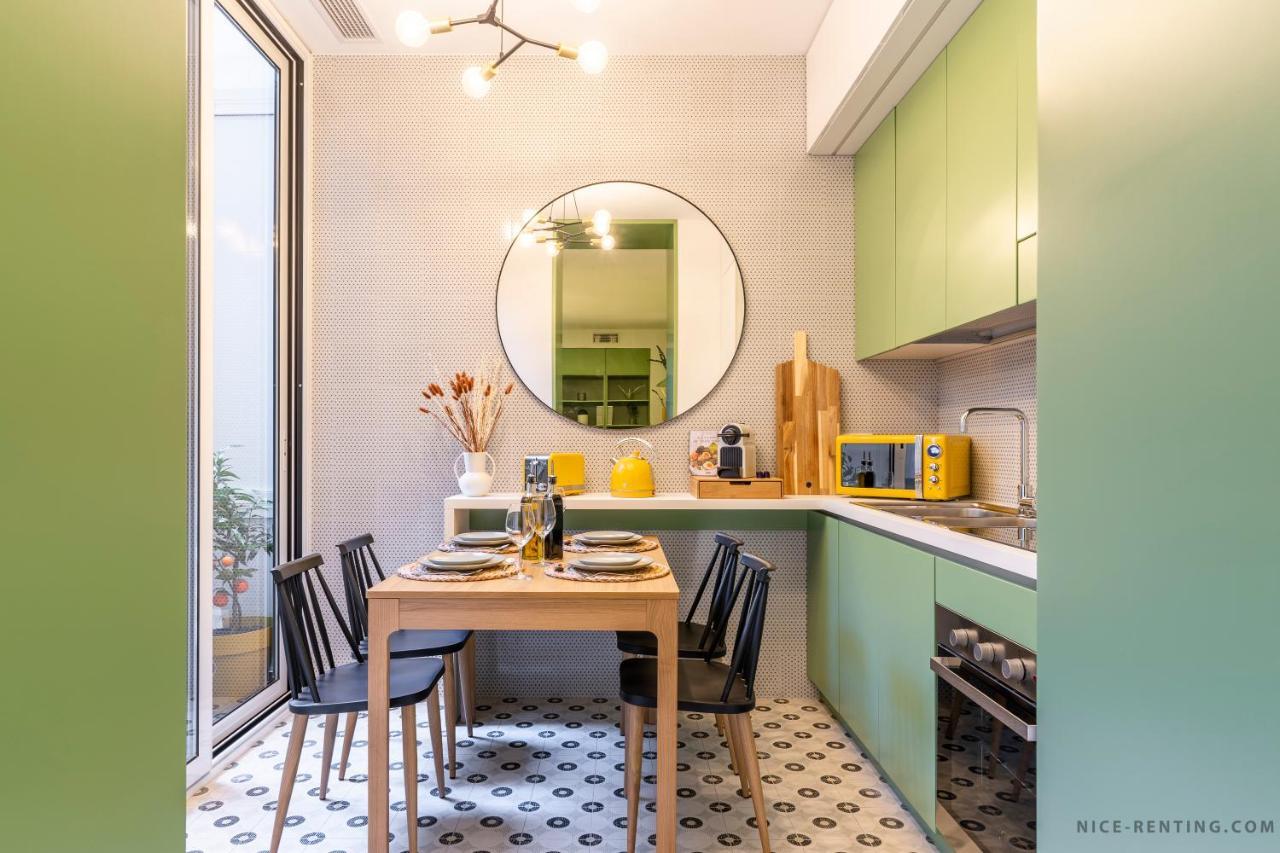 Nice Renting - Bavastro - Luxurious Loft - 2 Bedroom - Ac - Balcony - Trendy Neighborhood Luaran gambar