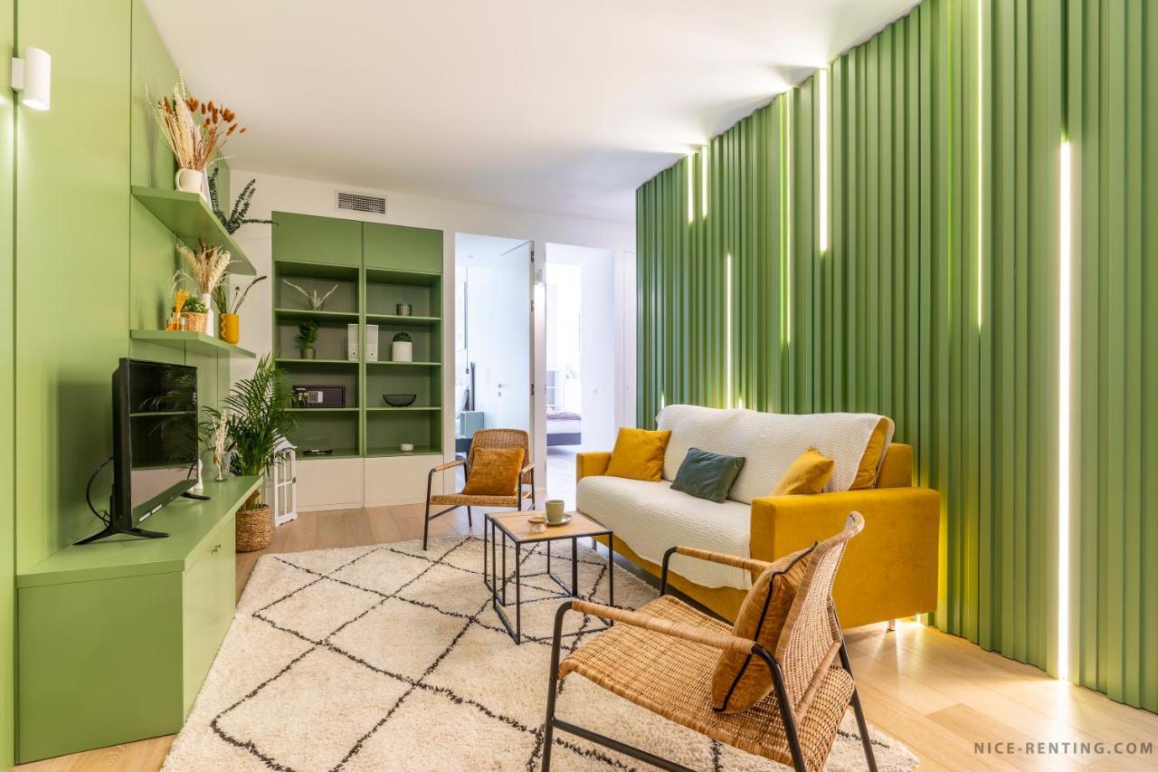 Nice Renting - Bavastro - Luxurious Loft - 2 Bedroom - Ac - Balcony - Trendy Neighborhood Luaran gambar