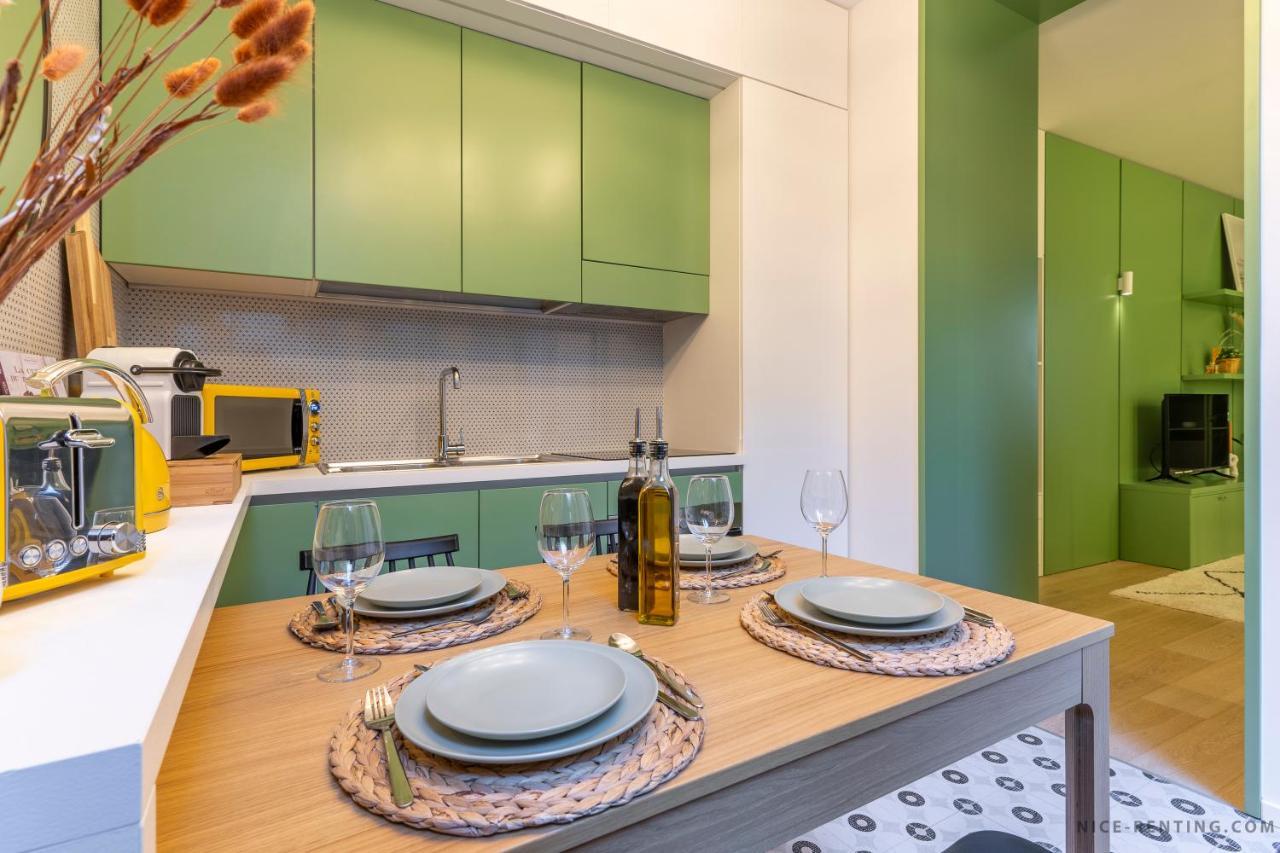 Nice Renting - Bavastro - Luxurious Loft - 2 Bedroom - Ac - Balcony - Trendy Neighborhood Luaran gambar